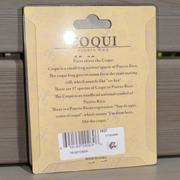 NIP Coqui Frog Keychain with LED Light - Picture 2 of 2